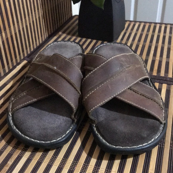 rockport men's darwyn xband slide sandal